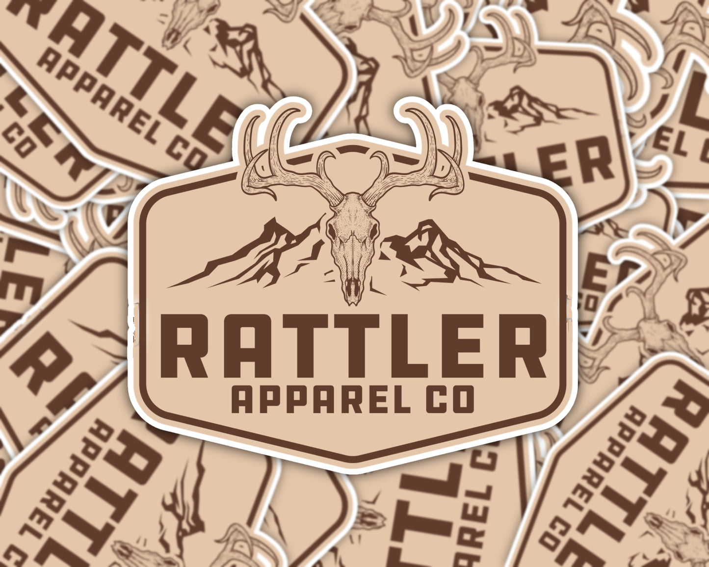 Whitetail Ridge Decal - 4”