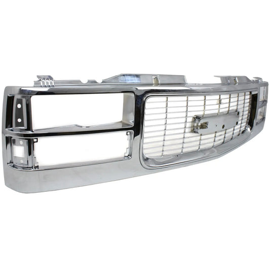 88-98 GMC Grille All Chrome