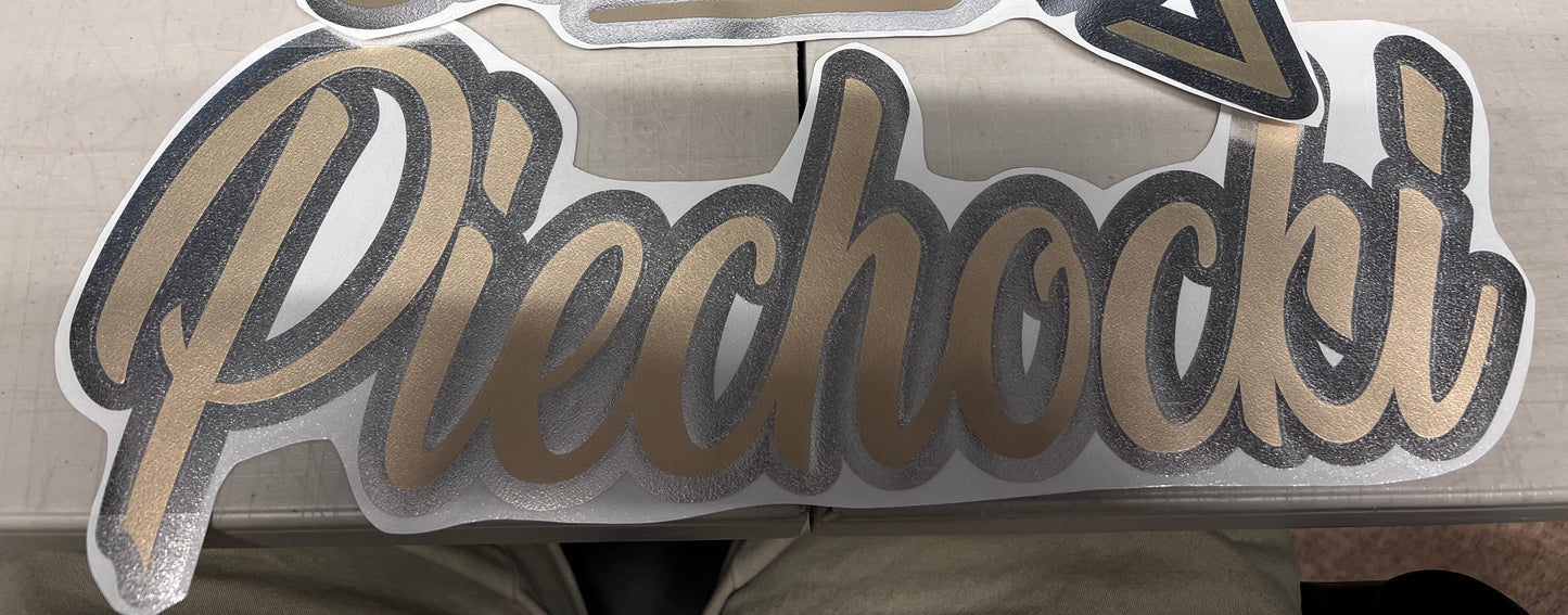 Custom Name Decal