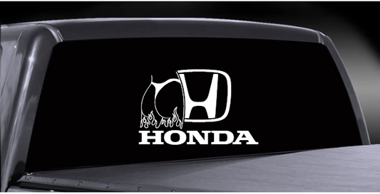 Honda Girl Decal