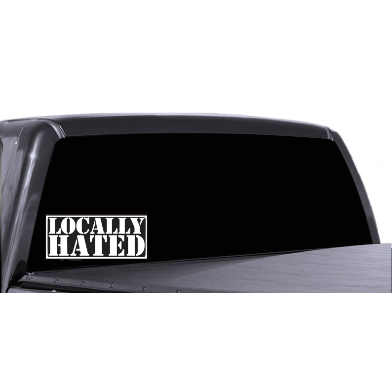 Locally Hated Decal