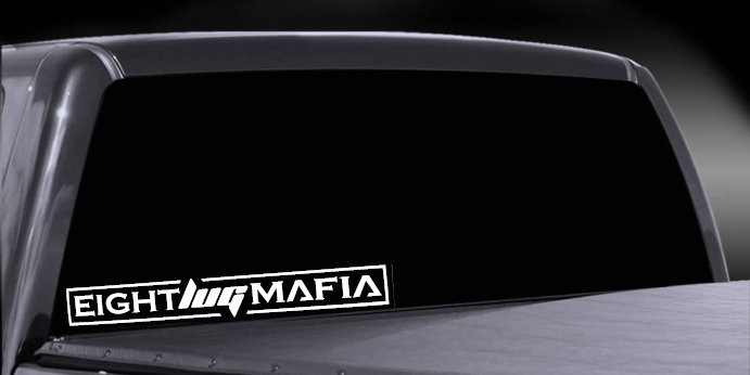 8 Lug Mafia Decal