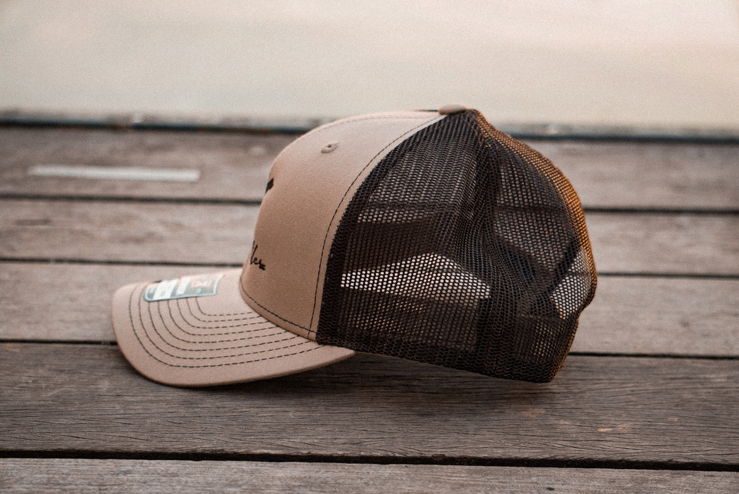 Pointer Hat - Khaki/Coffee