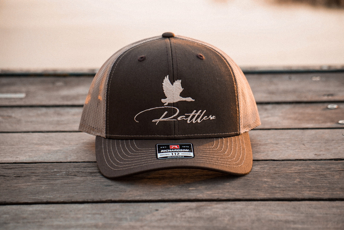 Mallard Hat - Coffee/Khaki