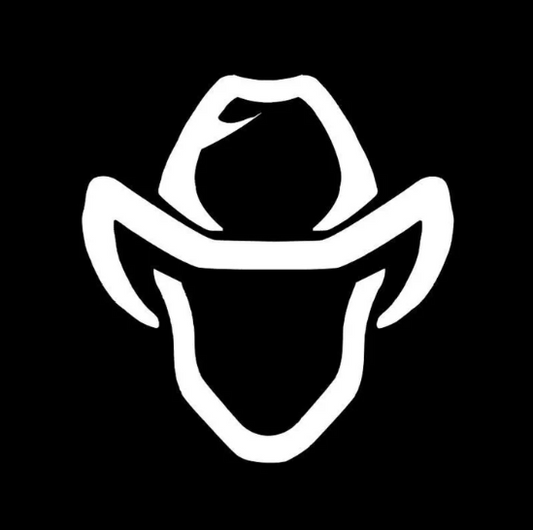 Cowboy Hat Decal