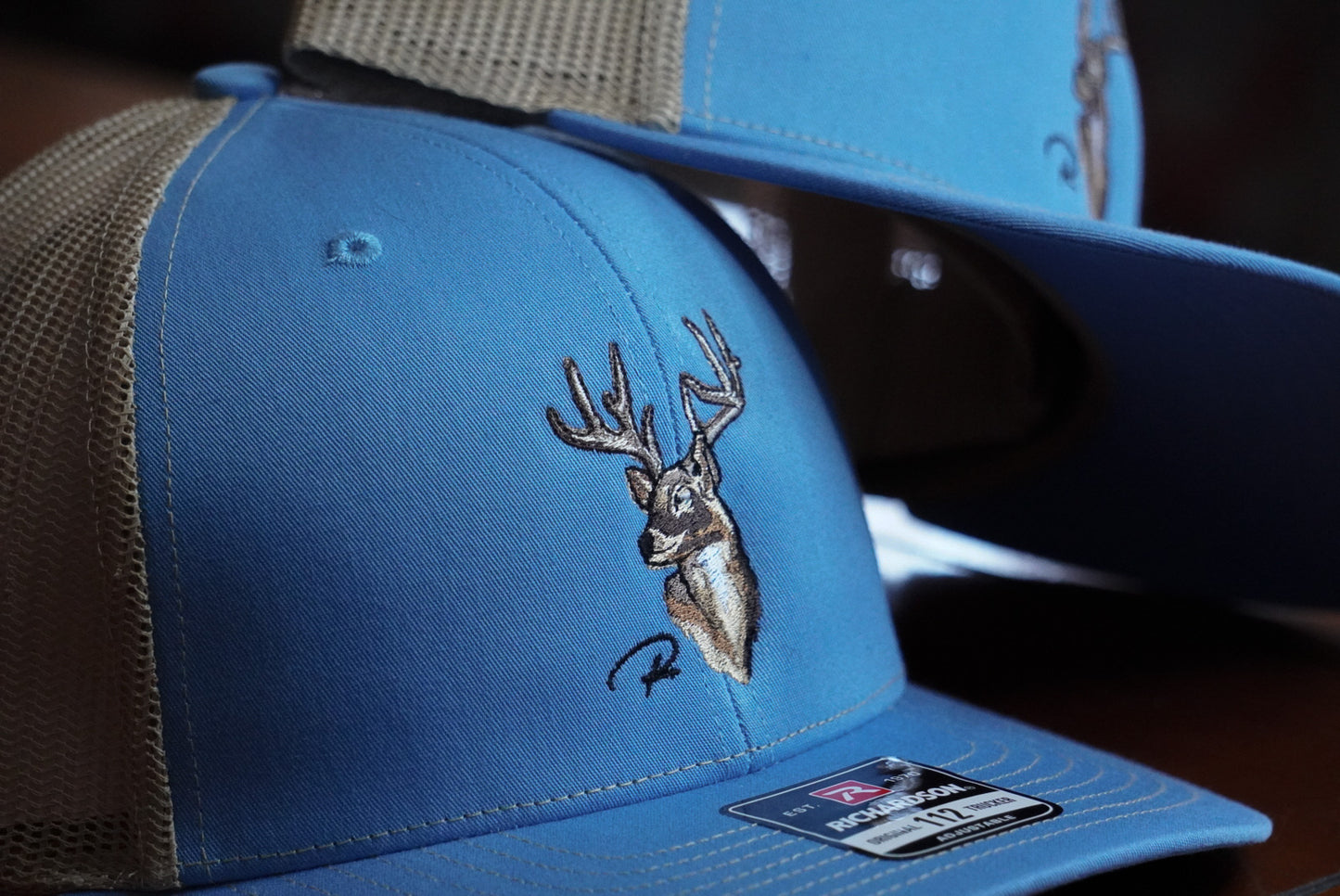 Whitetail - Light Blue/Khaki